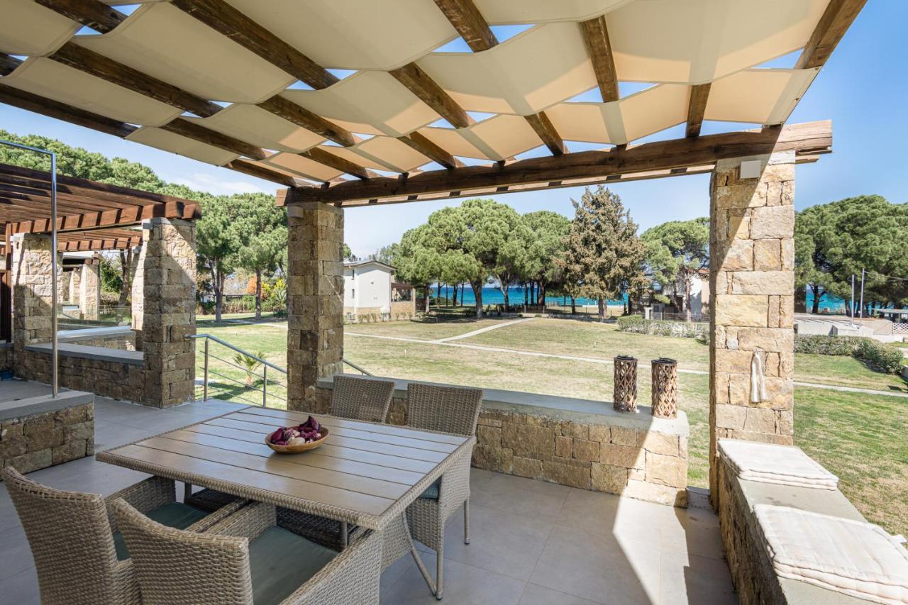 #Flh - Amalthia & Αthena Beachfront Houses In Pefkohori Εξωτερικό φωτογραφία
