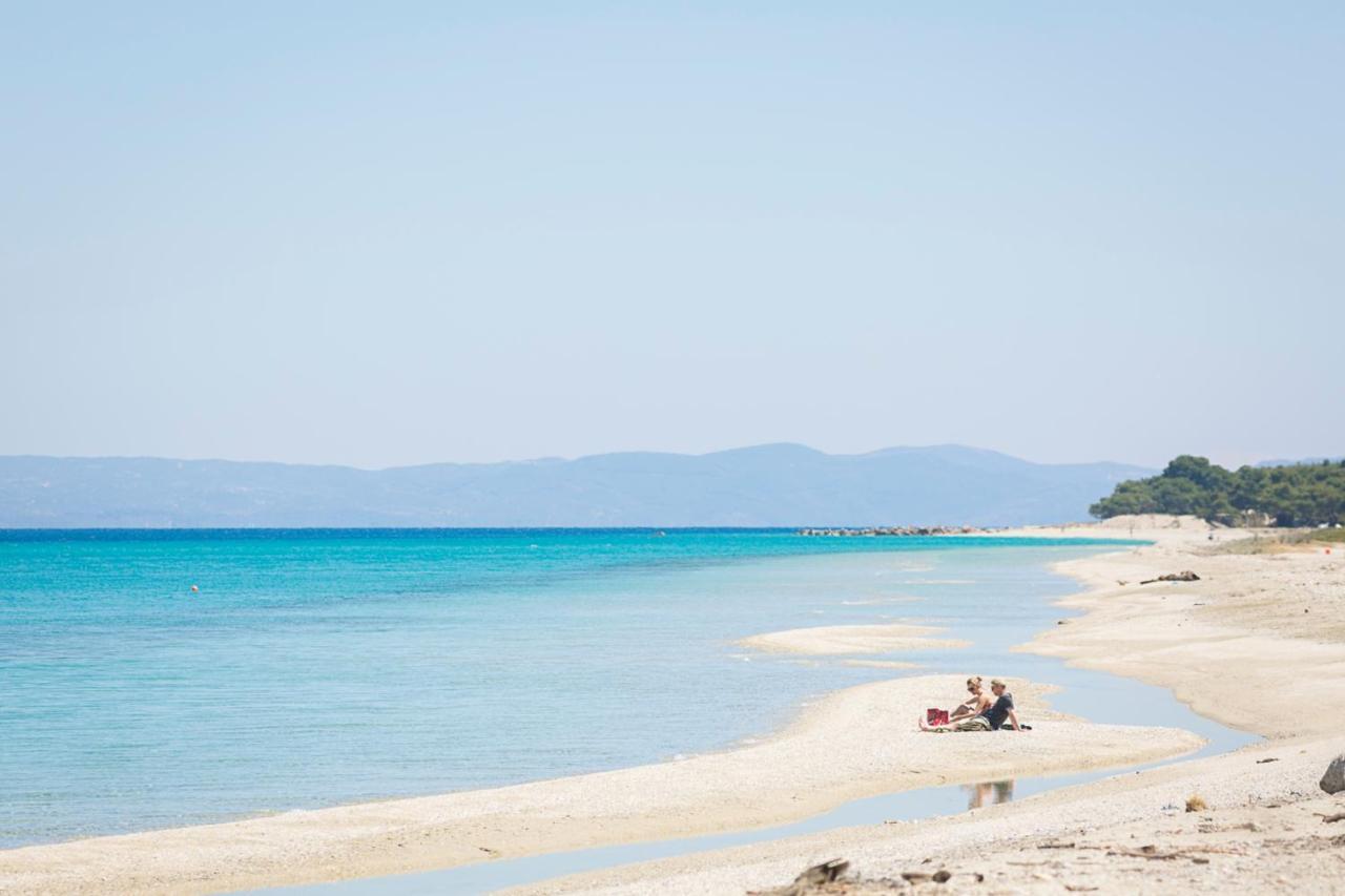 #Flh - Amalthia & Αthena Beachfront Houses In Pefkohori Εξωτερικό φωτογραφία